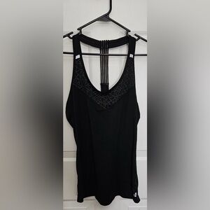 BCG Women’s Size Large Sleeveless Black Tank